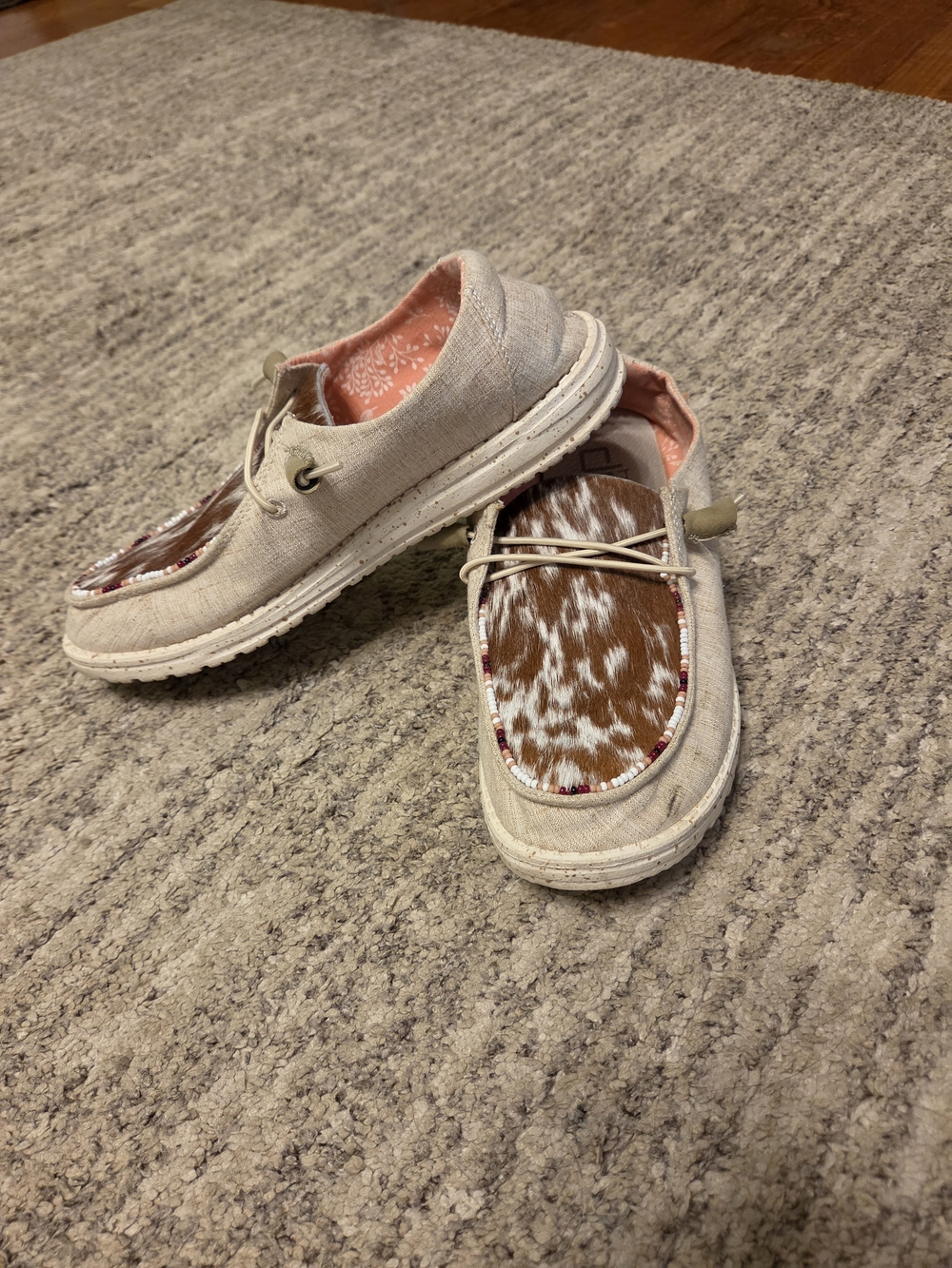 Custom Beaded Hey Dudes - Picture 2 of 3